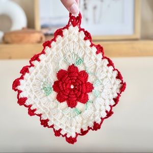 Crochet pot holder